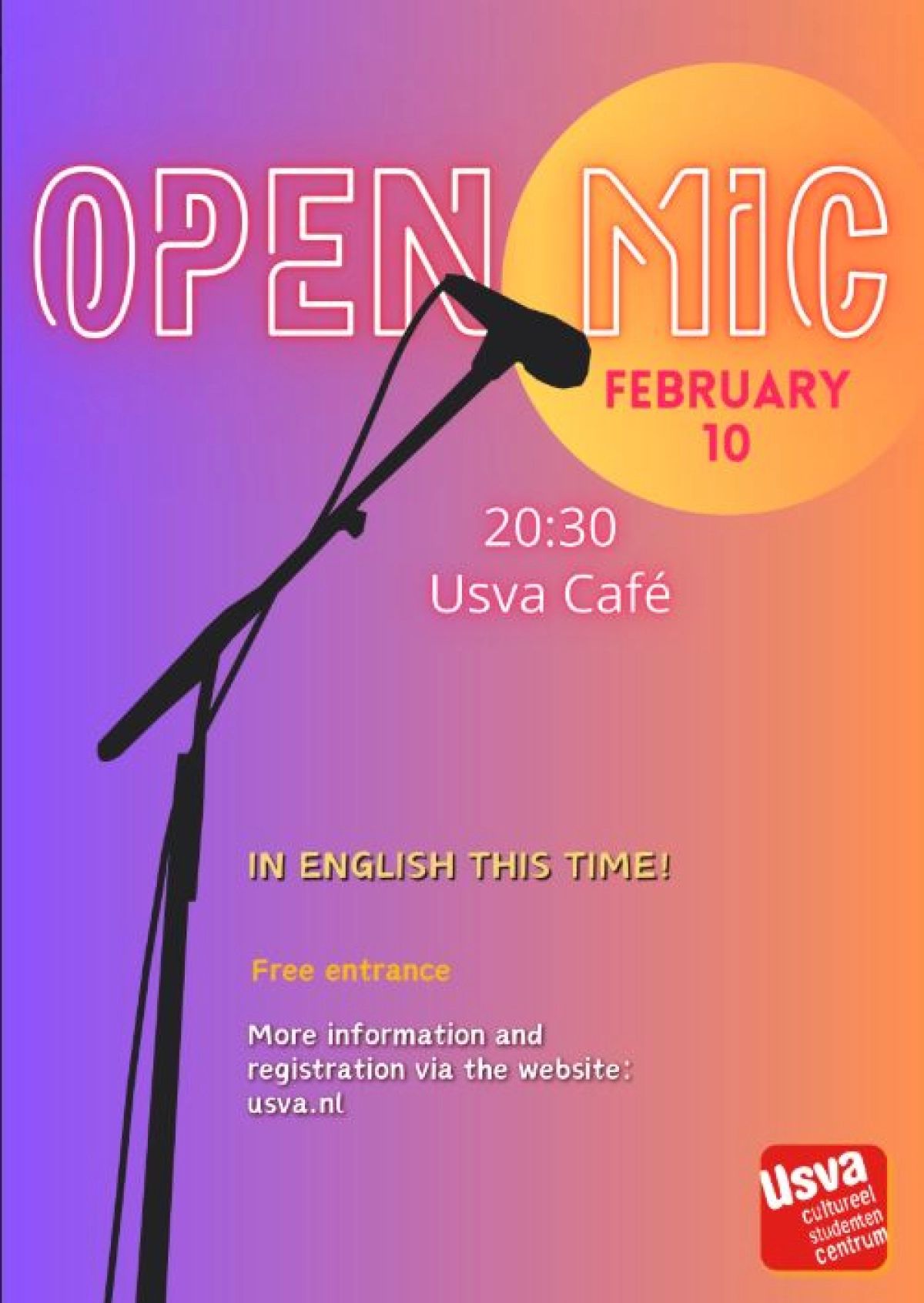 Open MIC - English Edition